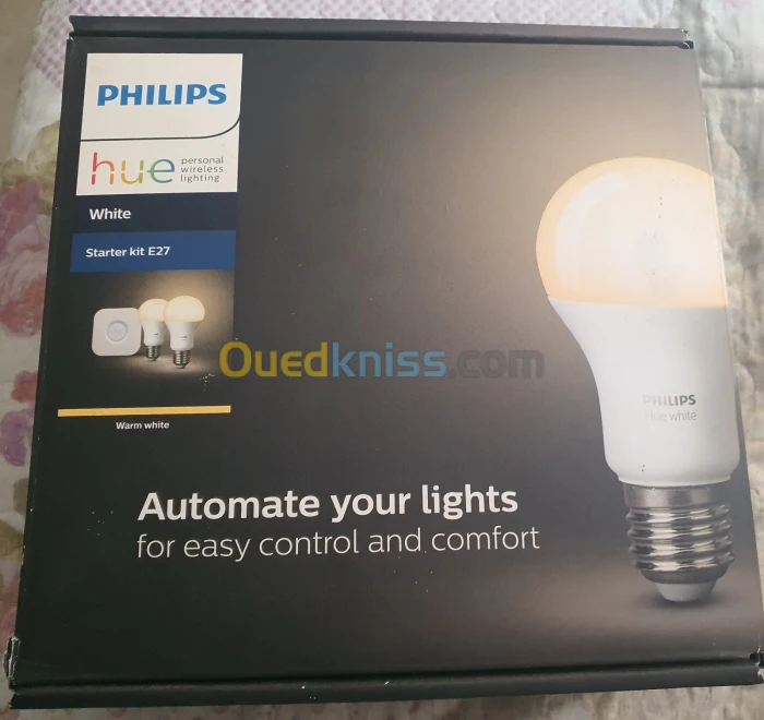 Lampe philips smart avec lecteur smart