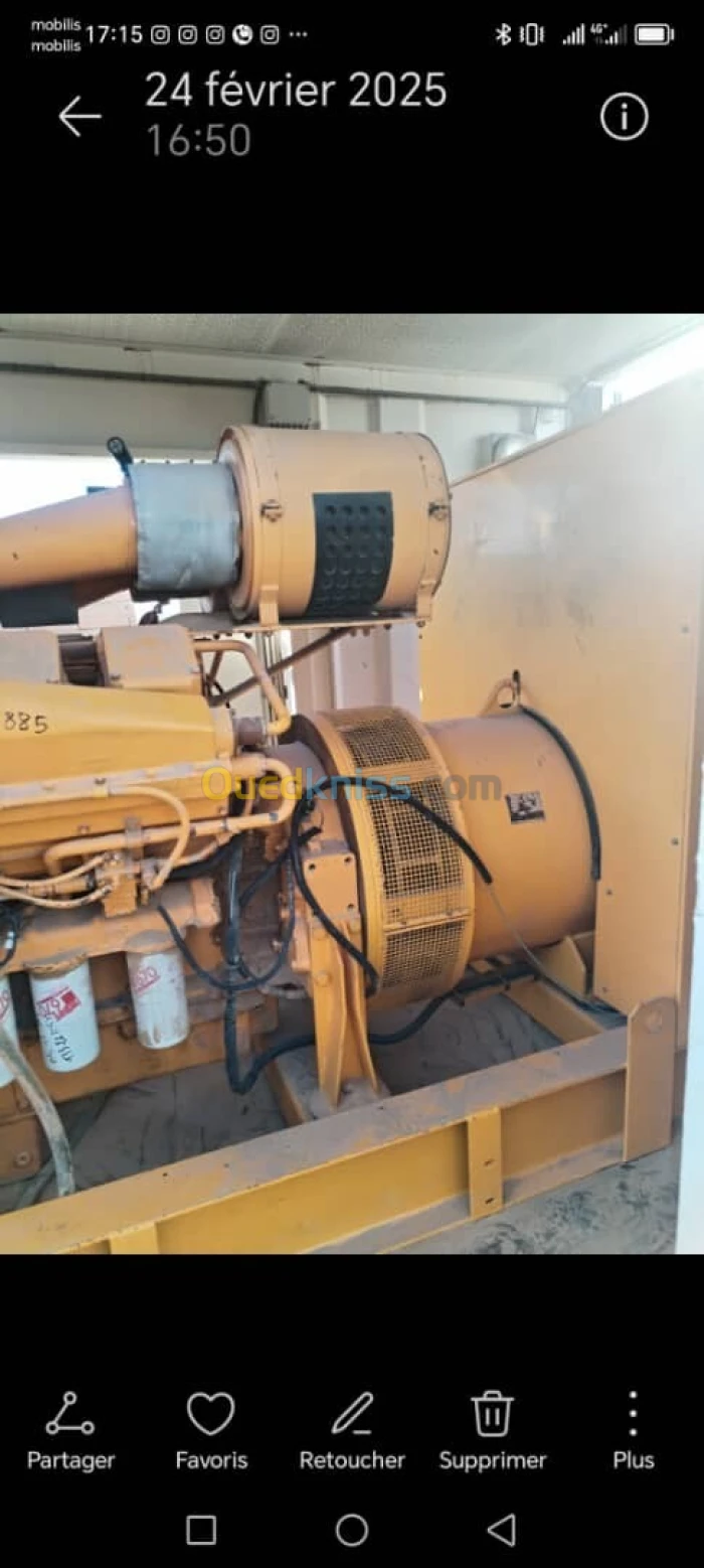 مولد كهربائي من نوع Cummins 920 kva