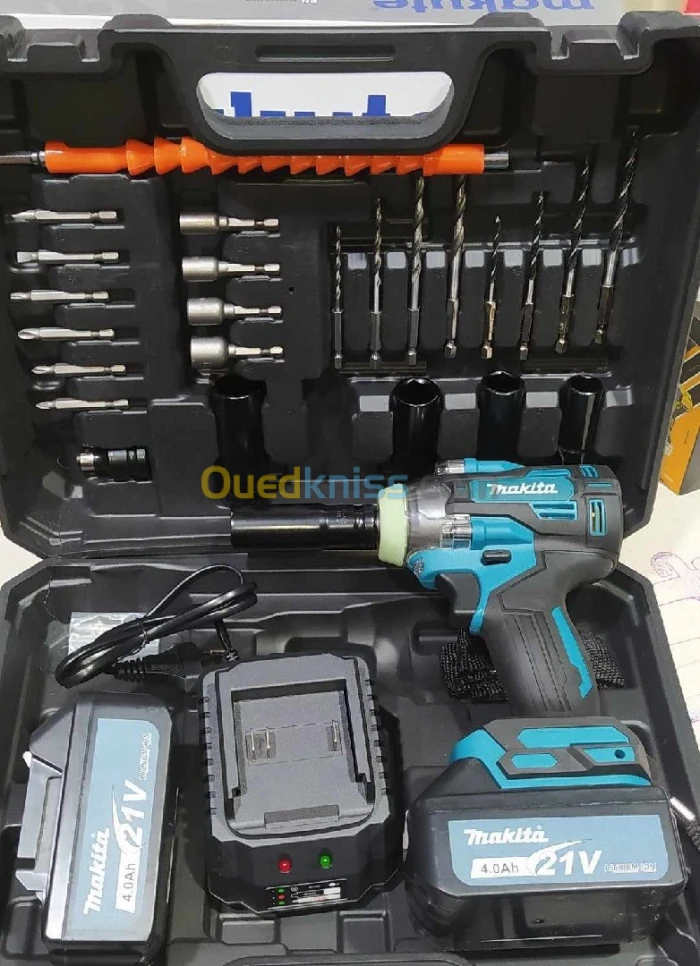 Clé à choc Makita 21v double batterie