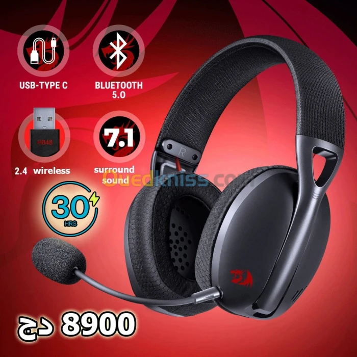 Wireless gaming headset