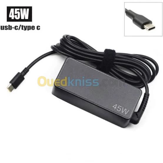 Chargeur Lenovo Type C 45w