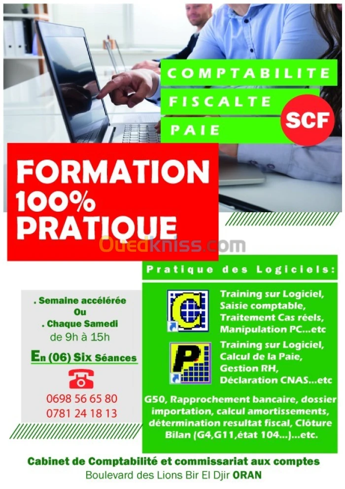 FORMATION COMPTABILITE 100% PRATIQUE