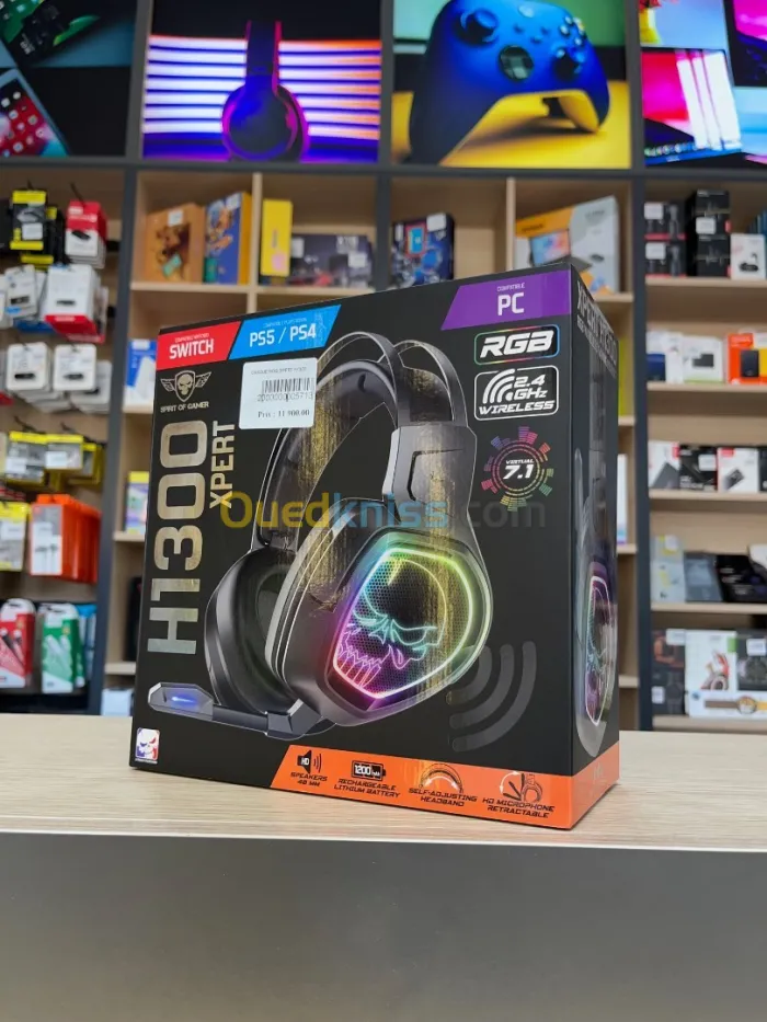 CASQUE SPIRIT OF GAMER XPERT H1300 WIRELESS