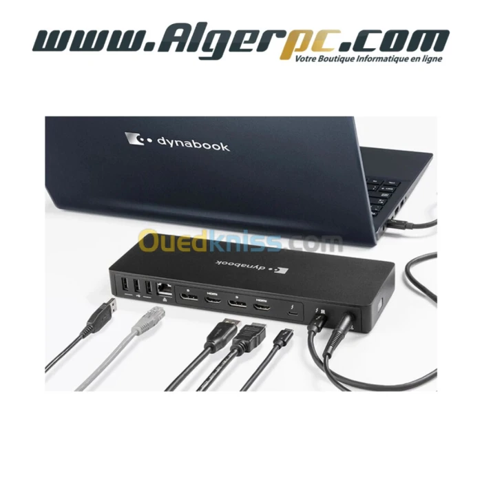 Station d accueil et de charge Toshiba Dynabook USB type C 14 en 1