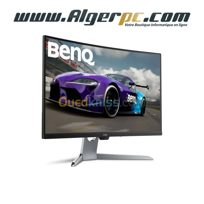 Ecran BenQ EX3203R 32'' incurvé en 2K (QHD)  144Hz/dalle VA 16:9ème/4ms/HDMI/DisplayPort/USB