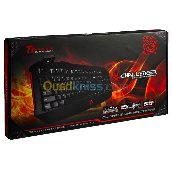 Clavier Gaming - CHALLENGER 002 US USB NOIR