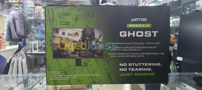 MATOS 24 GHOST 165HZ FHD VA 1MS HDR MSG 24-V