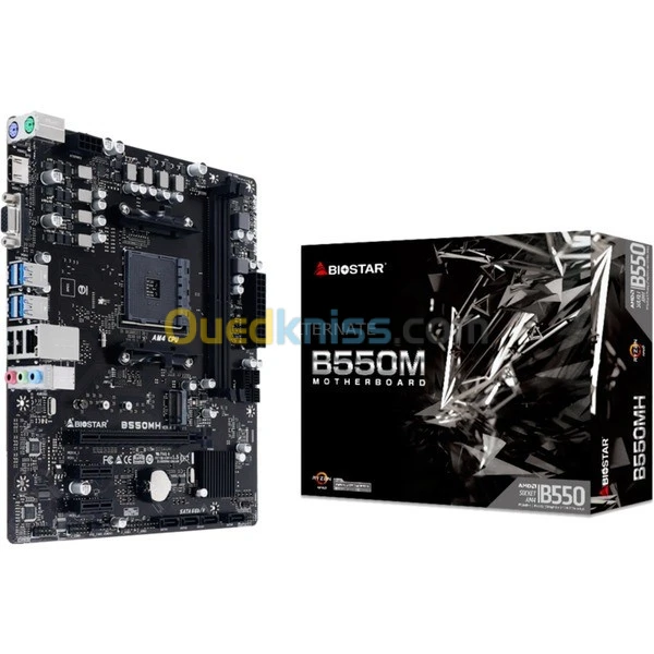 CARTE MERE AMD BIOSTAR B550MH DDR4