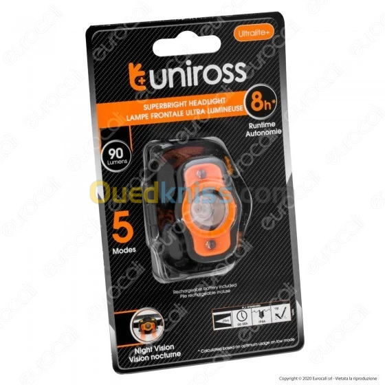 HEADLIGHT UNIROSS 5 MODES