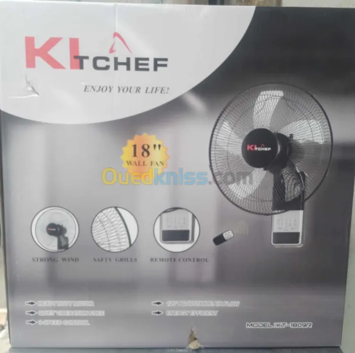 ventilateur mural kitchef 18 pouce 
