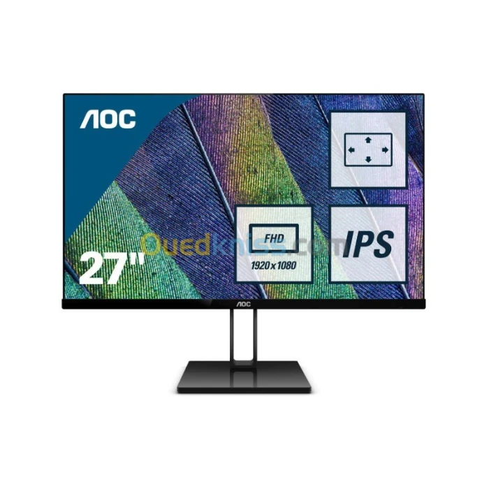 ECRAN AOC 27V2Q FULL HD 5MS 75HZ IPS