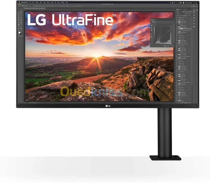 MONITEUR LG ULTRA FINE DISPLAY ERGO 32UN880 32" IPS 4K USB TYPE C
