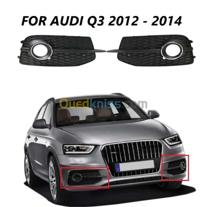 Cache antibrouillard audi Q3