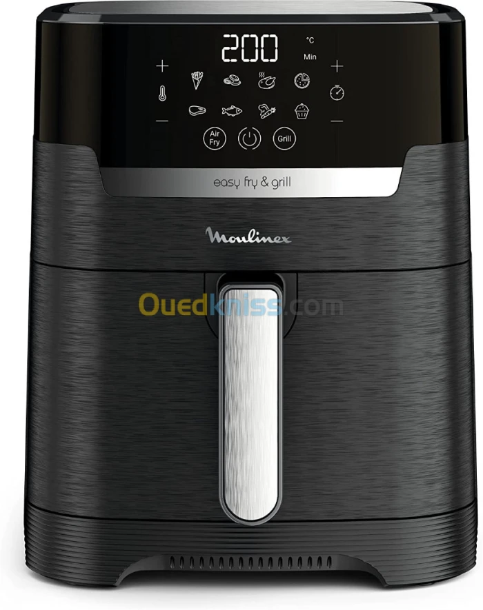 Friteuse A AIR SANS HUILE AIRFYER MOULINEX digital 2-En-1  4,2 L, 8 Programmes EZ505810