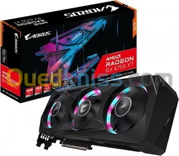 GPU AMD GIGABYTE RX 6750XT 12GB AORUS ELITE