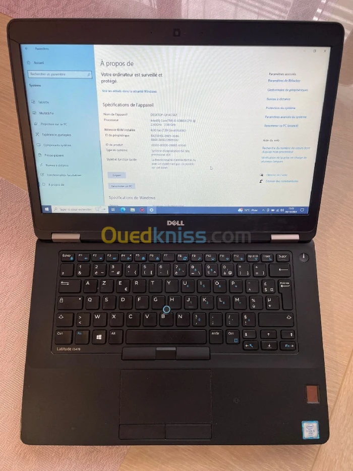 DELL i5, 8gb, 256gb ssd nvme