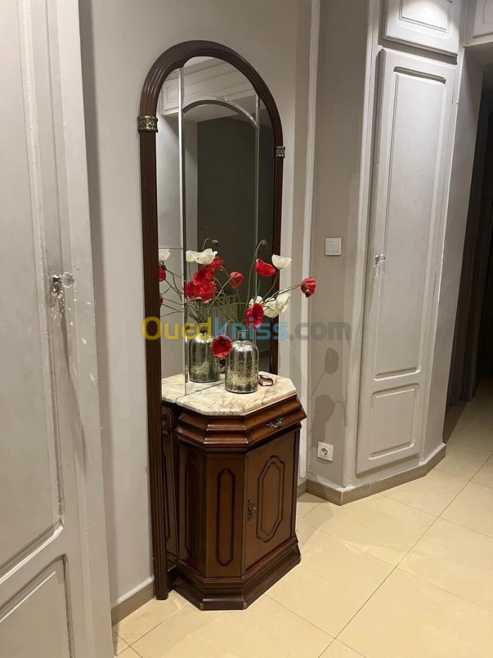 Console entrée avec miroir 