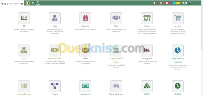 PROGICIEL  ERP AVEC TOUS LES MODULES DE GESTION VOTRE ENTREPRISE