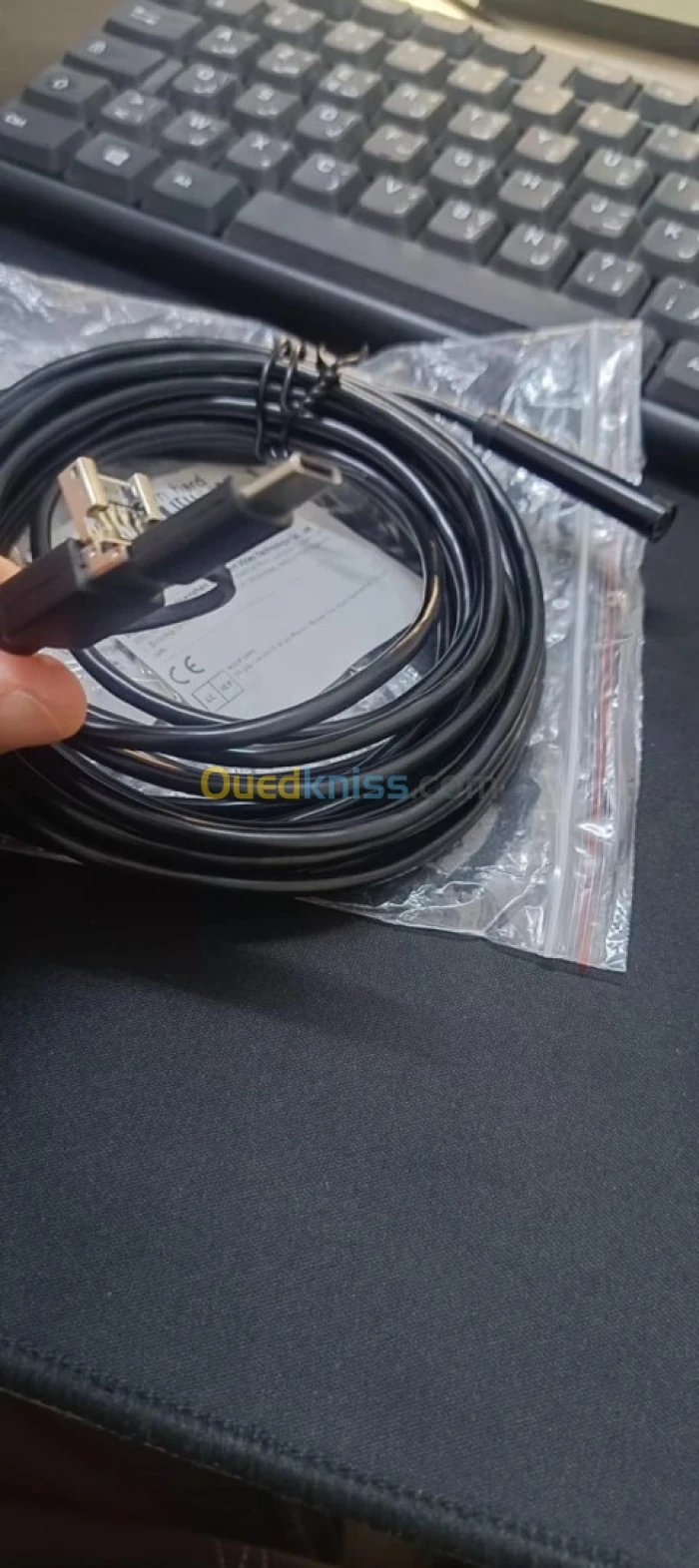 Caméra endoscopique HD USB 8mm