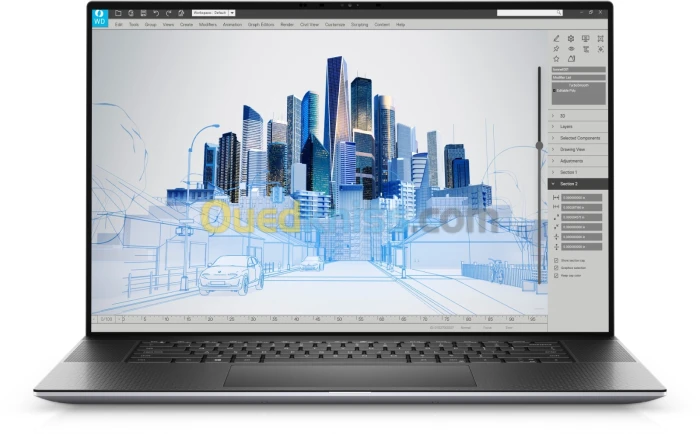 DELL PRECISION 5750 I7 10850H 64GO 1TO SSD NVIDIA QUADRO T2000 4GO GDDR6
