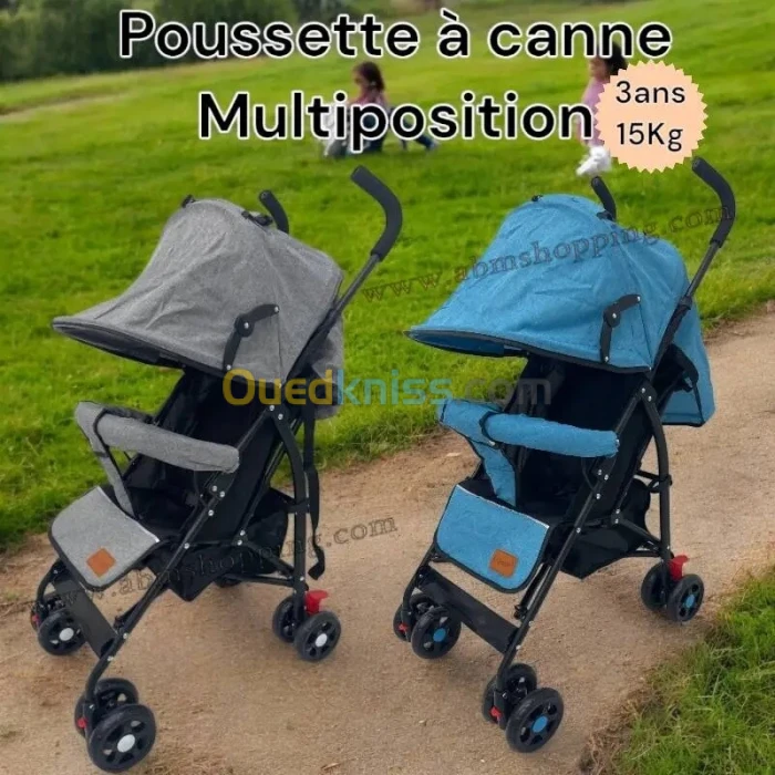 Poussette à canne multipostions عربة اطفال متعددة الاوضاع