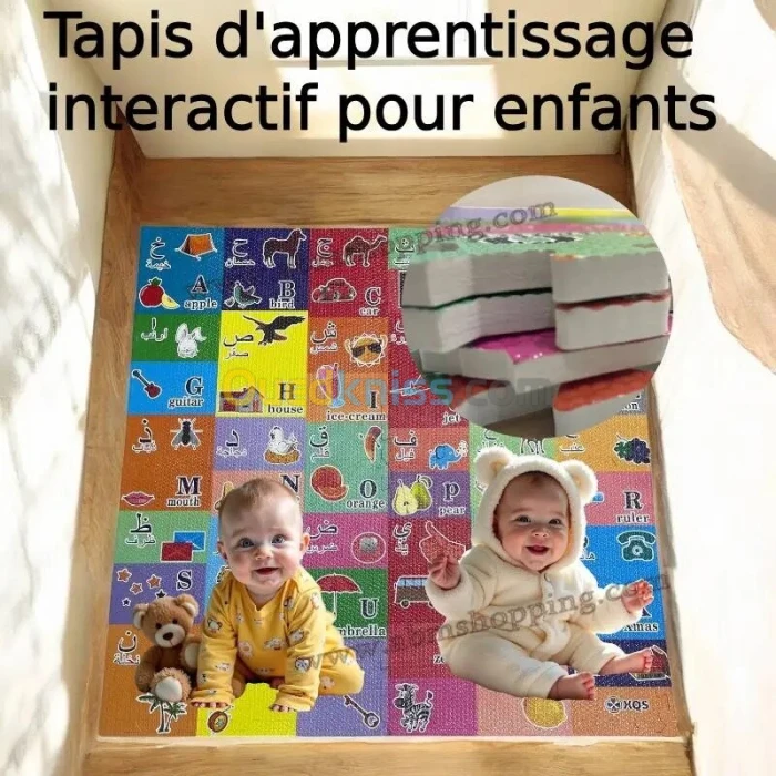 Tapis dapprentissage interactif pour enfant