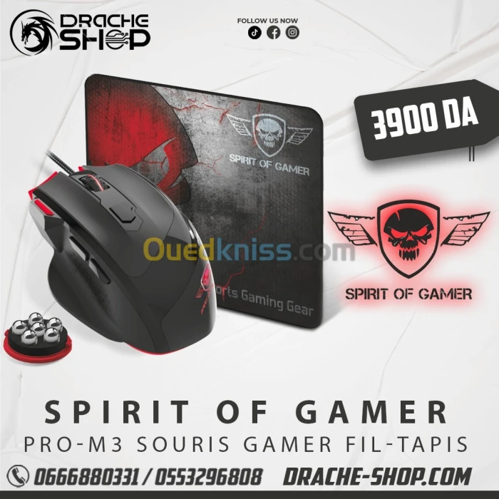 Souris Gamer Pro M3