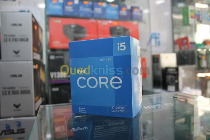 Processeur Intel core i5 12400F in box AVEC CONFIG