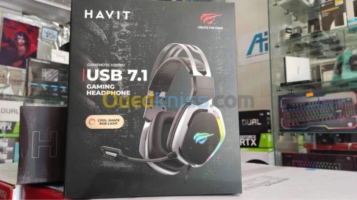 Casque havit HEADSET HAVIT 7.1 H2018U
