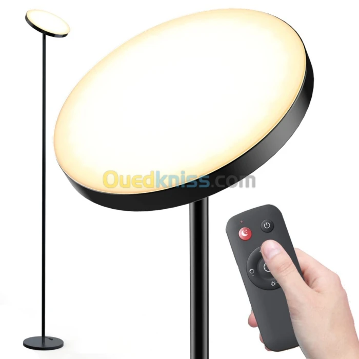 Dodocool LAMPADAIRE 30W Lampe Sur Pied Moderne LED 4 Températures De Couleur Et Télécommande