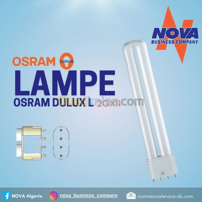 LAMPE FLUOCOMPACTE DULUX L OSRAM