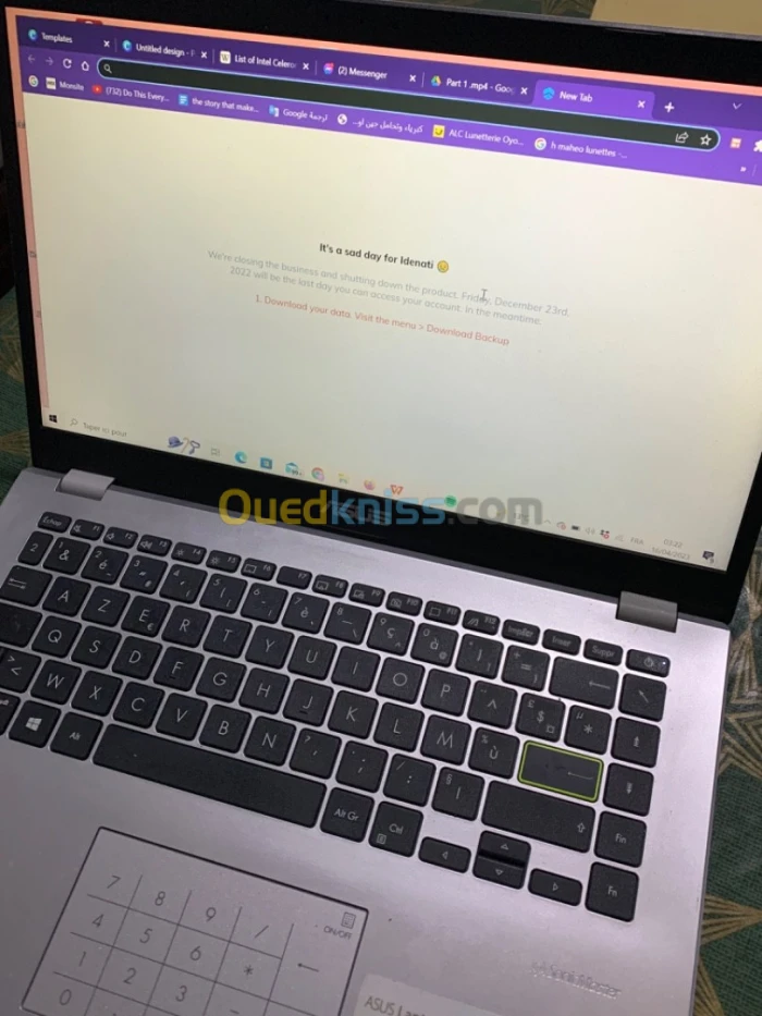 ASUS VIVOBOOK E410MA jdid ! ( sous garantie )