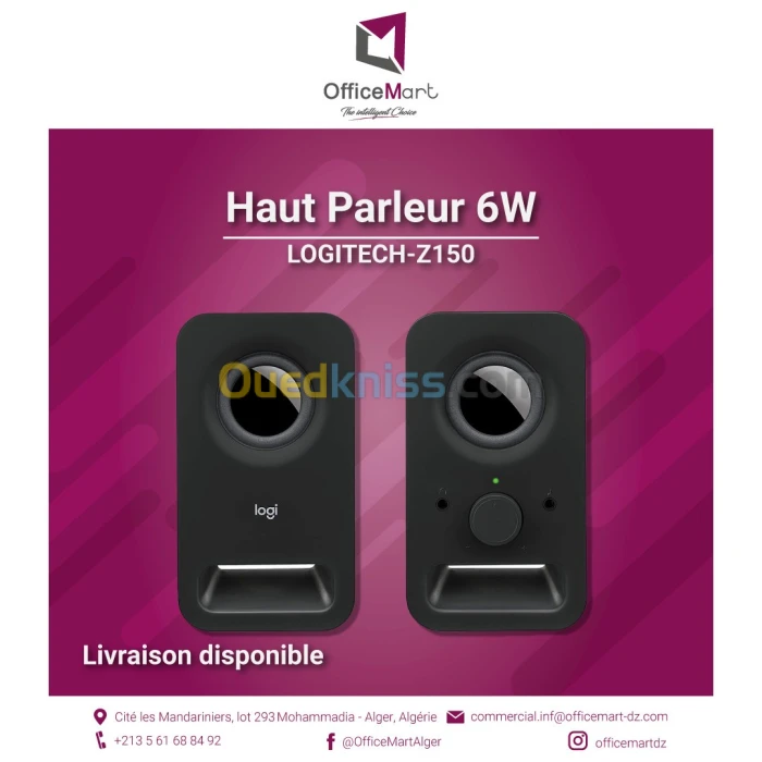 Haut Parleur LOGITECH-Z150 Midnight
