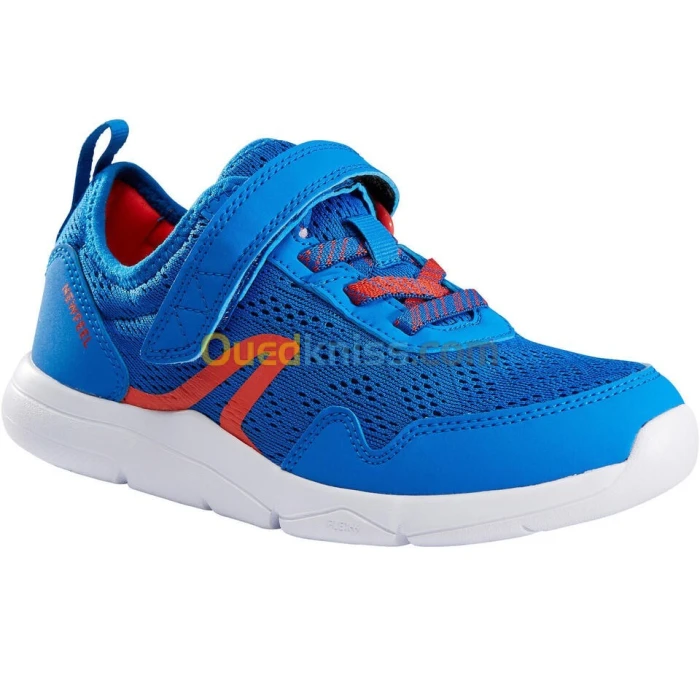 BASKETS À SCRATCH ENFANT - ACTIWALK SUPER LIGHT BLEU