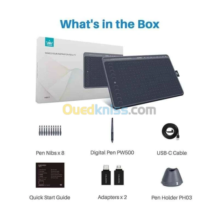 TABLETTE GRAPHIQUE HUION HS611