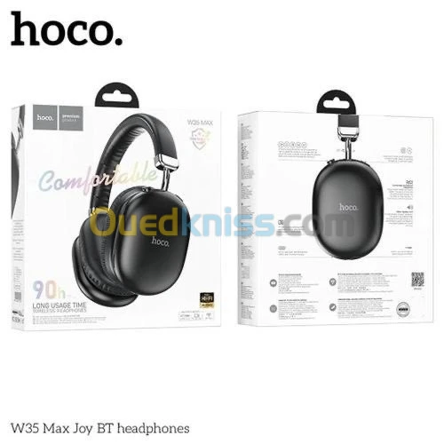 Casque Bluetooth HOCO W35 MAX 90H D'utilisation Original à 100%