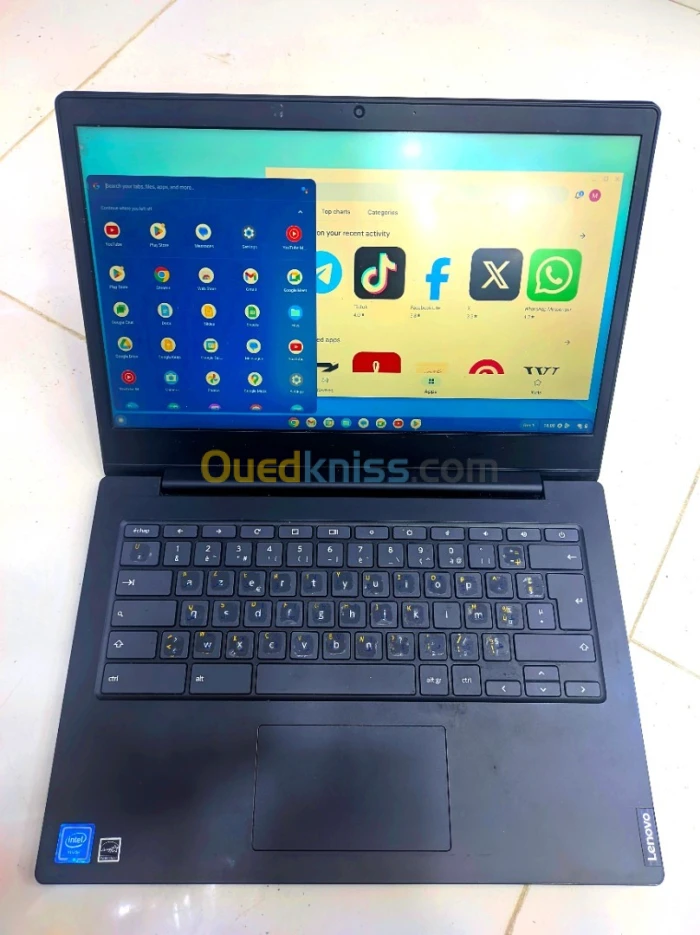 PC Lenovo Android Celeron N4000 Ram 4GB DDR4 64GB Ecran UHD