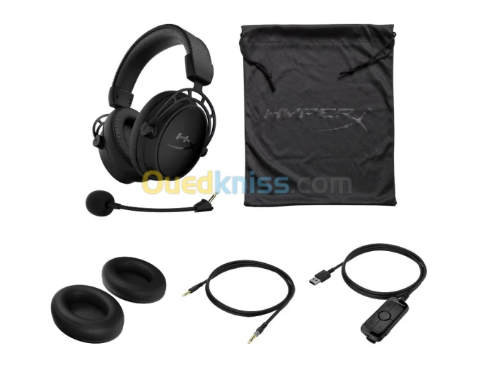 Hyperx cloud alpha S Black Edition casque audio gamer 7.1 compatible PC PS5 PS4 Mobile