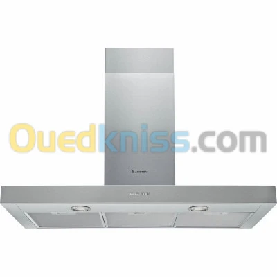 HOTTE ARISTON CHEMINÉE INOX 90CM 432 M3/H -