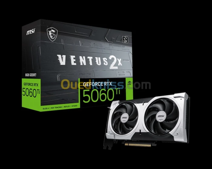 MSI GeForce RTX 5060 Ti 8GB VENTUS 2X PLUS