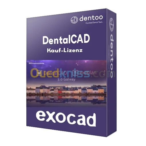Exocad DentalCAD 3.0 + Exoplan 3.0 Galway + cours des base (Gratuit) + Mise à jour 2023