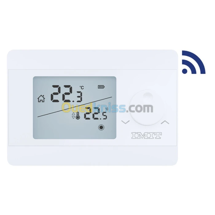 IMIT Silver TA RF S Thermostat D'ambiance Numérique Sans Fil Wifi