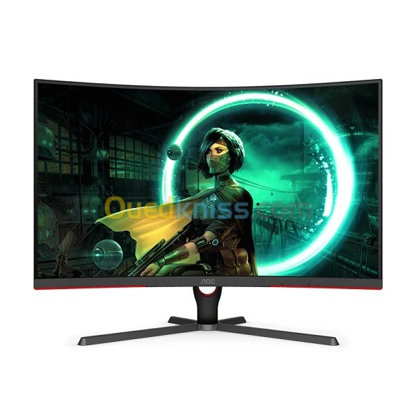 MONITEUR 31.5 AOC CQ32G3SE QHD 2K CURVED VA 165HZ 1MS 1000R