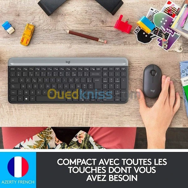 CLAVIER & SOURIS SANS FIL LOGITECH MK470