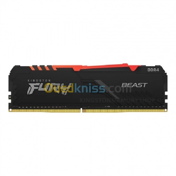 KINGSTON FURY BEAST RGB UDIMM DDR4 08GO 3200MHZ CL16