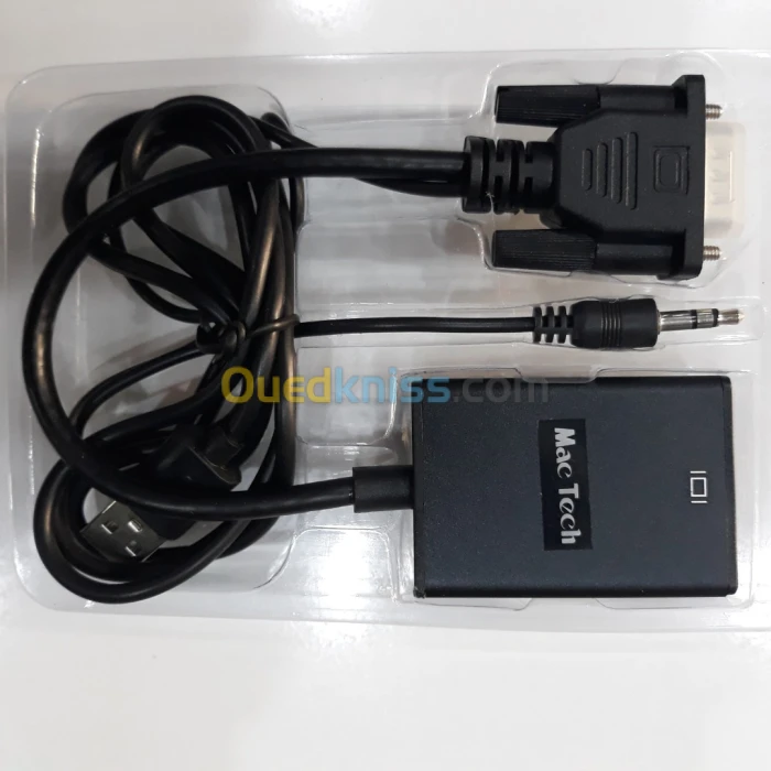 Convertisseur VGA & Audio to HDMI