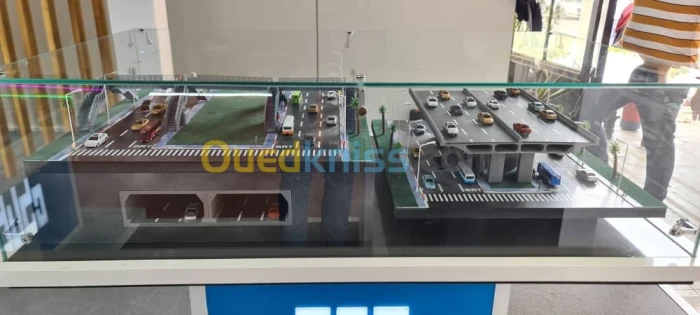 Réalisations de maquette d'architecture en Impression 3D