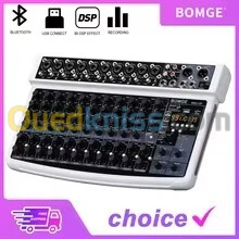 Table de mixage Mélangeur audio professionnel 12 voix