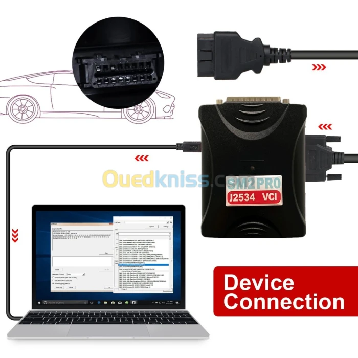 SCANMATIK2 PRO Outil Programmation Et De Diagnostic Universel De Voiture Et Camion