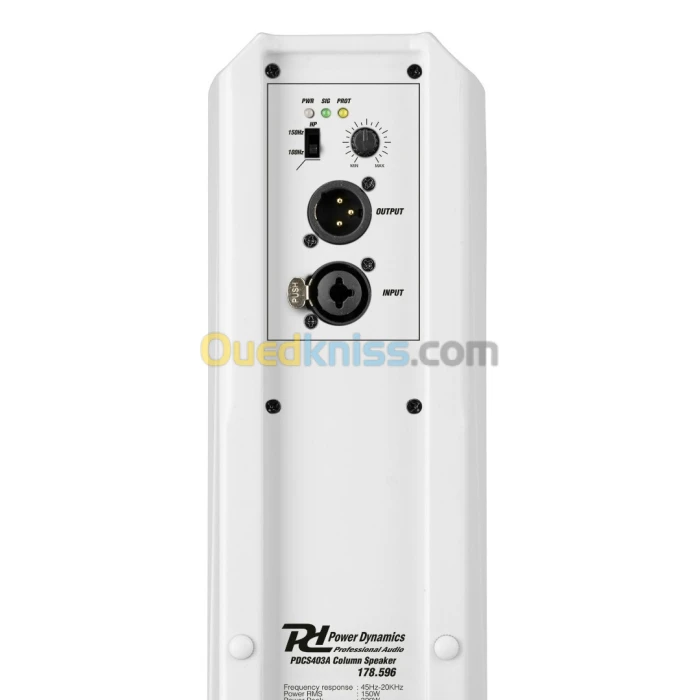 Enceinte Colonne Active IP44 260 Watts
